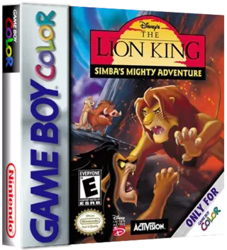 jeu Lion King, The - Simba's Mighty Adventure